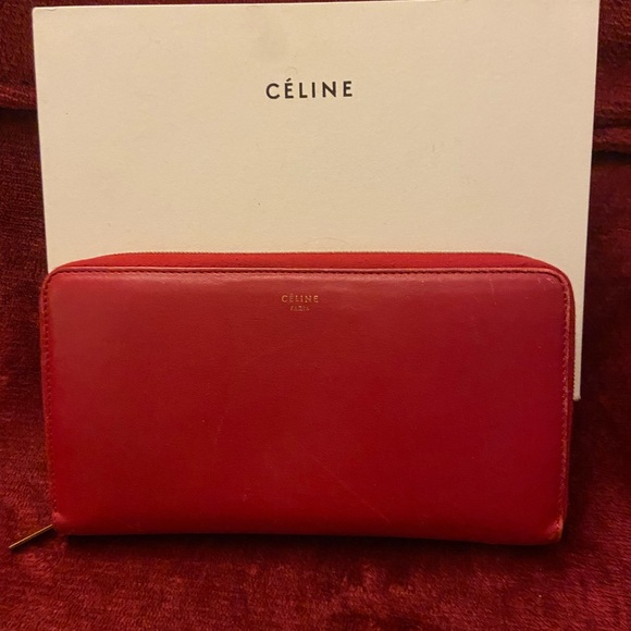 Celine long zip wallet - Picture 1 of 7